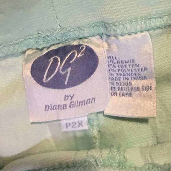 Sea foam Green Jeggings 2X - Picture 2 of 2